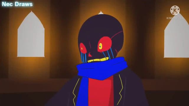 Last Breath!Sans vs Error Sans animation озвучка на русском смотреть онлайн