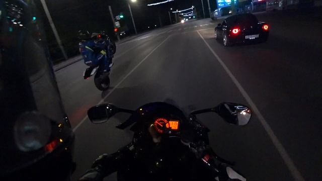 На заднем колесе || Hard Джиксер || Suzuki GSX-R1000 смотреть онлайн