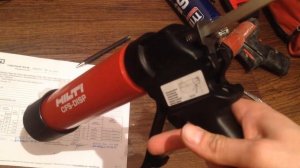 Пистолет дозатор HILTI CFS-DISP (для силикона и жидких гвоздей)