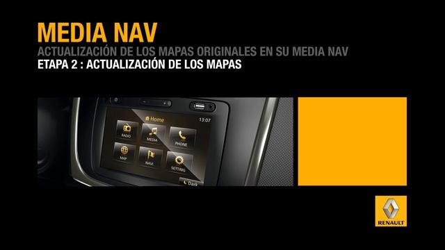 Actualización de los mapas originales en su Media Nav смотреть онлайн