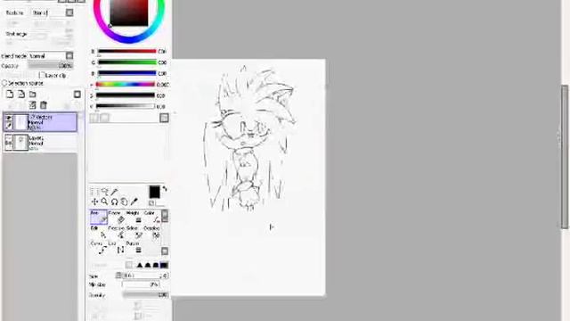 Drawing Caroline @ Adobe Photoshop CS2 смотреть онлайн