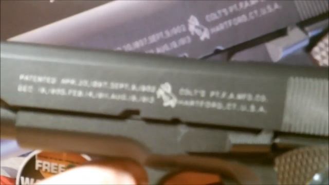 KWC Colt 1911 A1 (Co2 Blowback) Semi Auto - 100th Anniversary Limited Edition смотреть онлайн