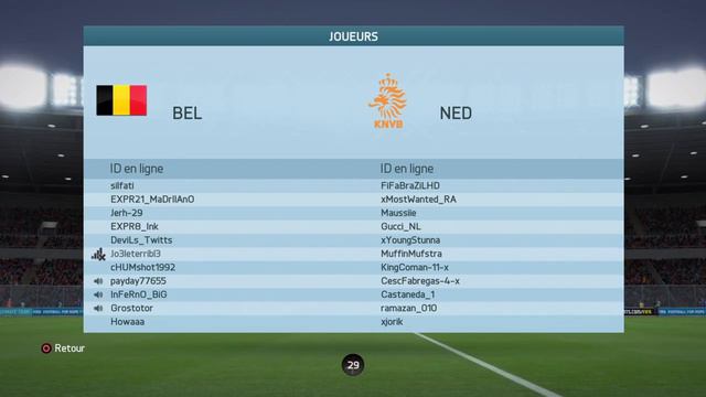 Euro 2016 Group C | iFVPA Belgium vs iFVPA Holland (match aller) смотреть онлайн
