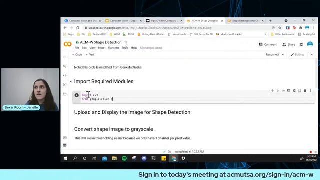 ACM-W Computer Vision Shape Detection смотреть онлайн