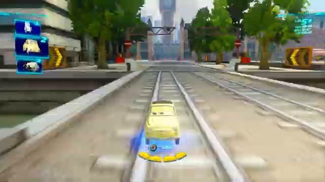 Cars 2 The Video Game | Luigi - Battle Race (Satellite Quake) | Hyde Tour 9 Laps смотреть онлайн