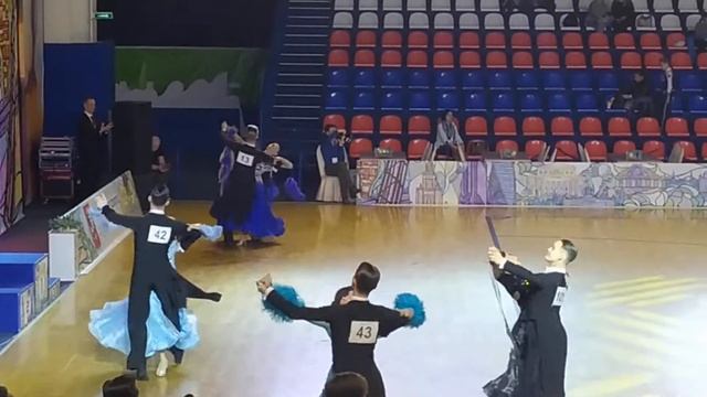 Первенство Москвы Молодежь-2 St 1-8 финала Венский вальс Жихарев Артем и Дьячковская Валерия смотреть онлайн