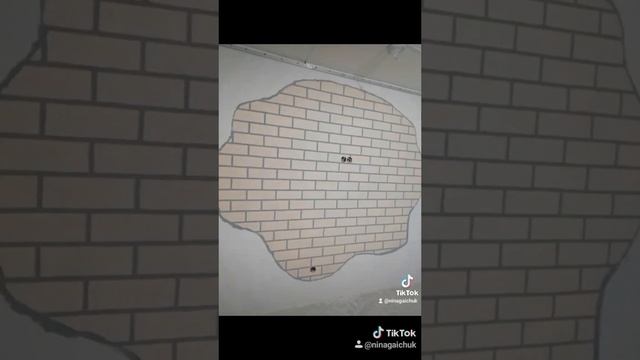 Имитация кирпичной кладки