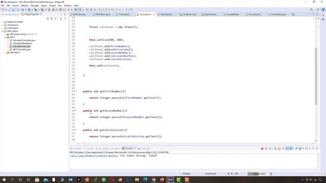 How to Make a ⚡️MVC Application with Java Swing - (মডেল ভিউ কন্ট্রোলার) PART - 3 смотреть онлайн