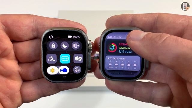 GS Ultra 9 Max vs Original Apple Watch Ultra 2 - COMPARISON! (System, Case, Smoothness) смотреть онлайн