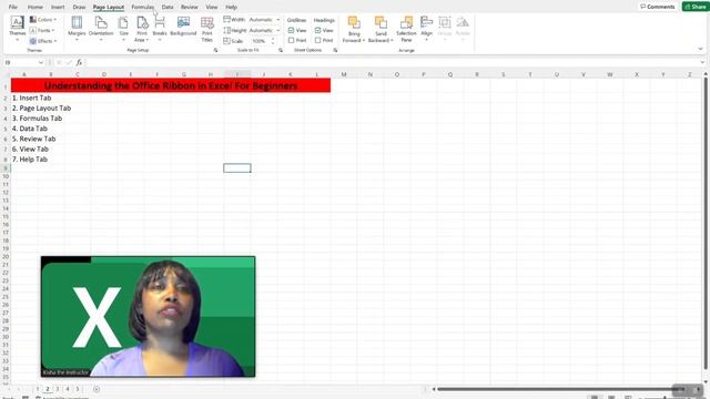 Excel For Beginners Part 6: Understanding the Office Ribbon смотреть онлайн