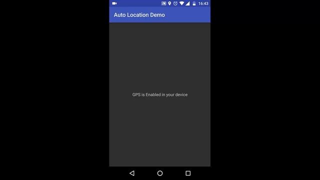 Android Location Dialog Demo смотреть онлайн