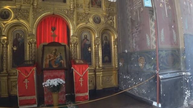 Абхазия Новый Афон .Мужской Монастырь Апостола Симона Кананита. Идем внутрь Храма. Октябрь 2020года смотреть онлайн