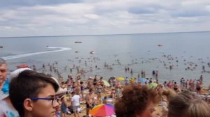 ОЗЕРО ЯРОВОЕ В ГОРОДЕ ЯРОВОЕ,лечебное соленое озеро в Алтайском крае (пляж, установление рекорда )