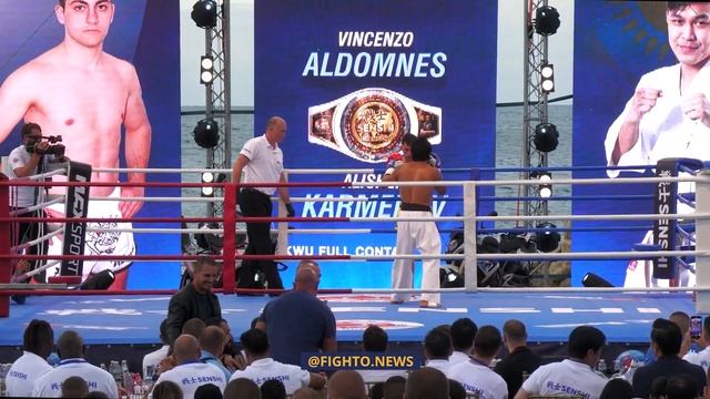 SENSHI 17: -65kg, Vincenzo Aldomnes (Italy) Vs  Alisher Karmenov (Kazakhstan) | KWU Full Contact