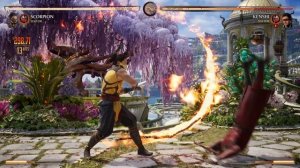 КАК ДЕЛАТЬ КОМБО ЗА СКОРПИОНА В МК1 | ГАЙД НА СКОРПИОНА В МОРТАЛ КОМБАТ 1