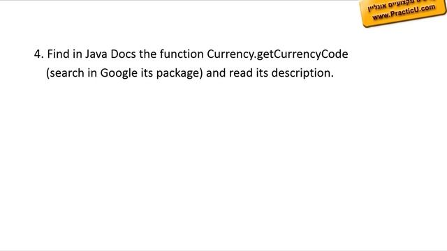 תרגול על Java API смотреть онлайн