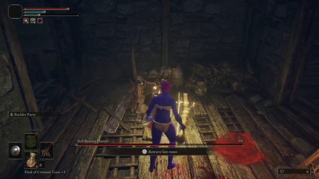 Elden Ring: Half-health Ball Bearing Hunter parry (Shack Devastation) смотреть онлайн