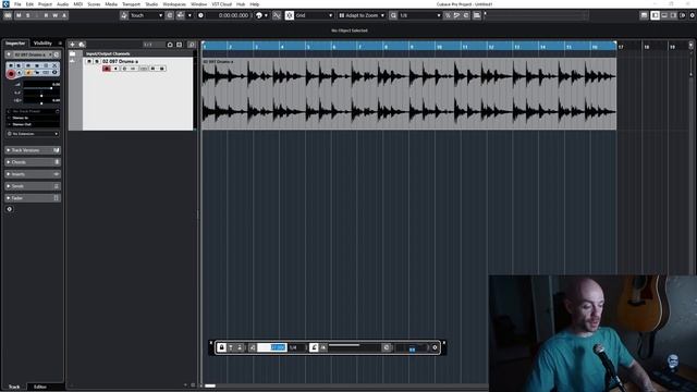 как определить темп песни в Cubase (bpm)