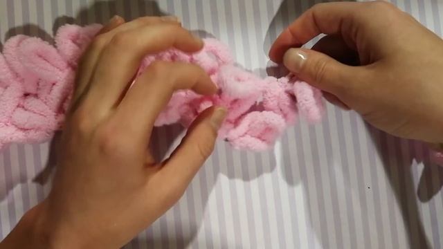 Подушка из Ализе Пуффи туториал для новичков вязание руками для начинающих