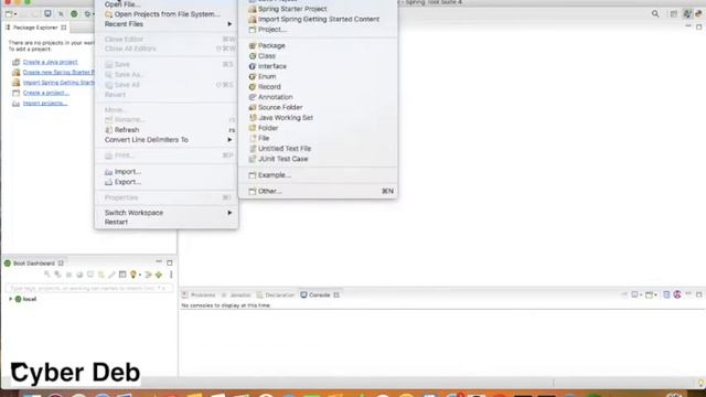 First Python project in Eclipse or STS ( Spring Tool Suite ) in Mac | Windows смотреть онлайн