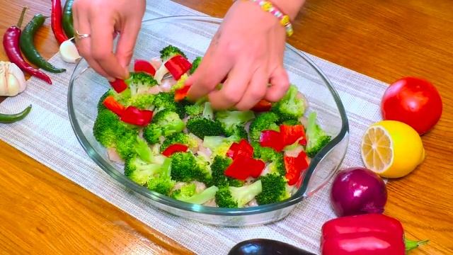 Лучше, чем пицца! Просто нарежьте брокколи! Легкий рецепт запеченной брокколи. В