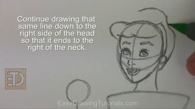 How to Draw Cinderella (Full Body) смотреть онлайн