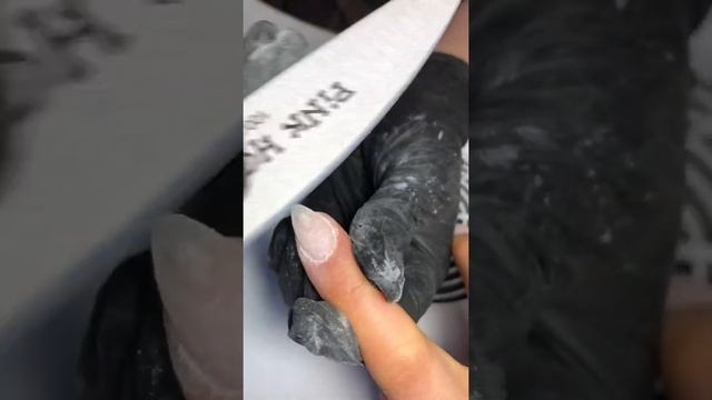 Опил формы наращенных ногтей смотреть онлайн