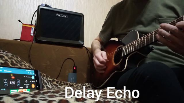 Как эффект Delay Echo меняет звук гитары смотреть онлайн
