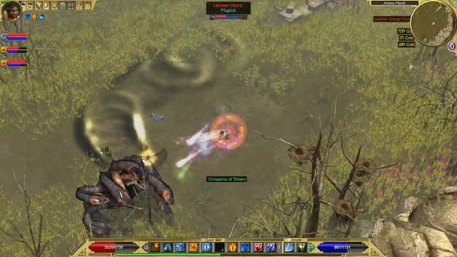 Titan Quest: The BATTLEMAGE Set Build VS HYDRA SUPER BOSS смотреть онлайн