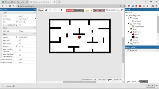 Construct 3 : Saving your work смотреть онлайн