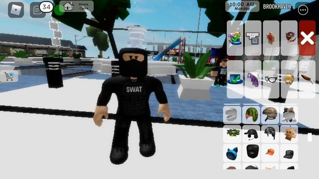 как сделать скин riot police или swat в брукхейвен рп (roblox) смотреть онлайн