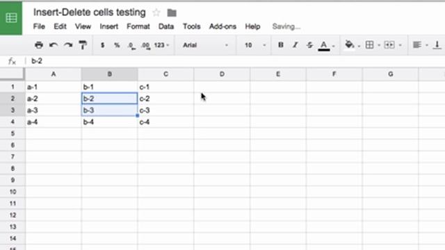 Insert and Delete Cell Add-on смотреть онлайн