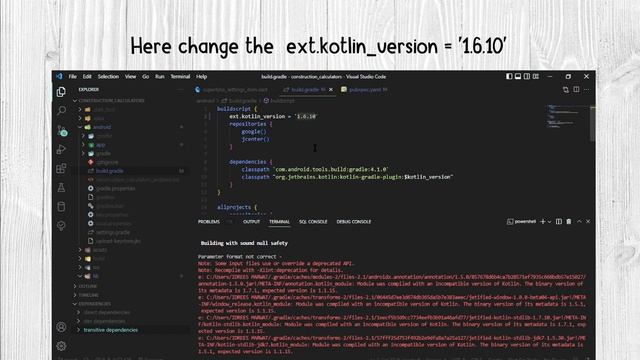 How to Fix "Module was compiled with an incompatible version of Kotlin" смотреть онлайн