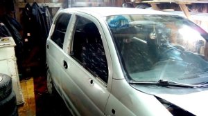 Ремонт кромок низа дверей Daewoo Matiz