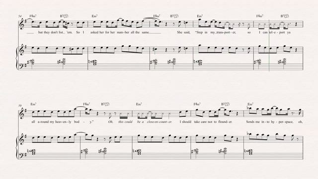 Trumpet - Cosmic Girl - Jamiroquai Sheet Music, Chords, & Vocals смотреть онлайн