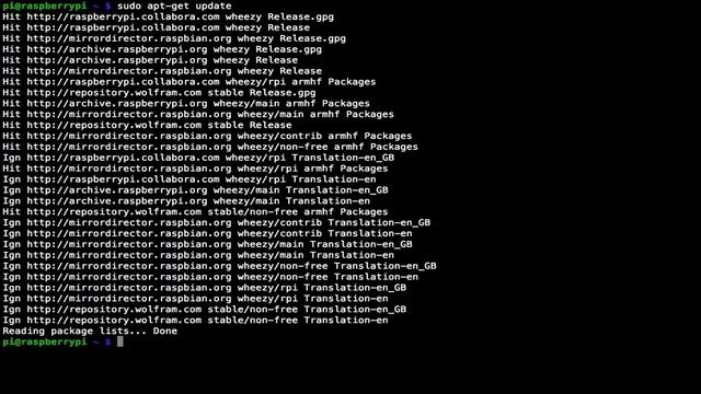 Raspberry Pi Update and Upgrade смотреть онлайн