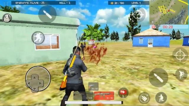 Free Survival Fire Battlegrounds Battle Royale OFFLINE смотреть онлайн