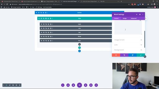 How to Create a Circular Icon Menu that Expands on Click in Divi смотреть онлайн