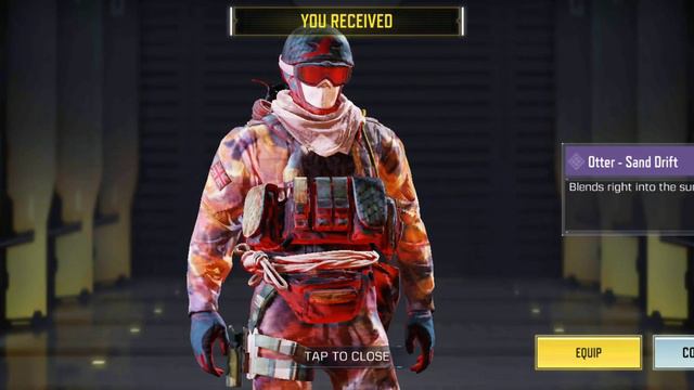 Unlocked Otter - Sand Drift Sandstorm's Eye Event | Call of Duty Mobile . смотреть онлайн