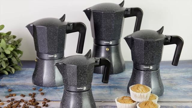 TIRAMISU (cafetera aluminio / aluminium coffee maker) FAGOR смотреть онлайн