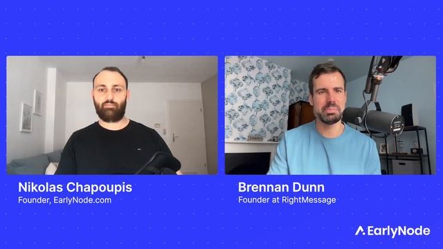 How to bootstrap a SaaS startup as a content creator with Brennan Dunn (Founder of RightMessage) смотреть онлайн