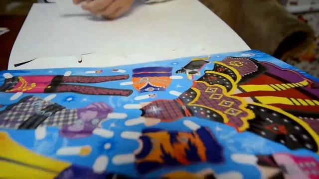 Картонная одежда на картонных кукол смотреть онлайн