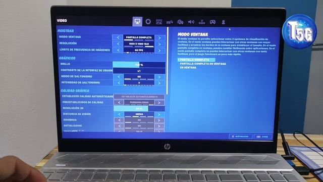 FORTNITE en la laptop HP PAVILION 15 CW1020LA смотреть онлайн