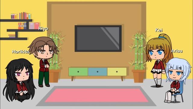 Classroom of the elite react to ayano ||Part 1||. (First vid) смотреть онлайн