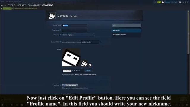 How To Change Your STEAM Profile NICKNAME [2019, FAST AND EASY] смотреть онлайн