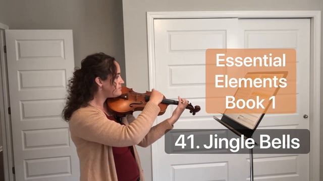 41. Jingle Bells (Essential Elements Book 1) play along смотреть онлайн