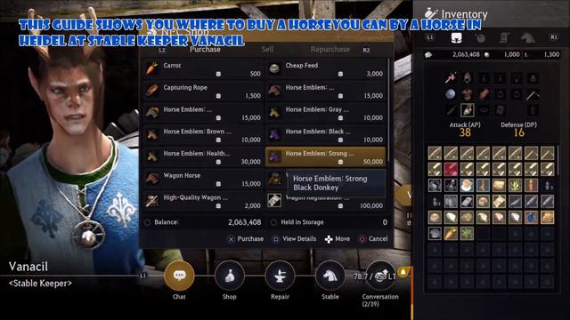 Black Desert: Guide - Where to buy Horse Emblems (beginner) смотреть онлайн