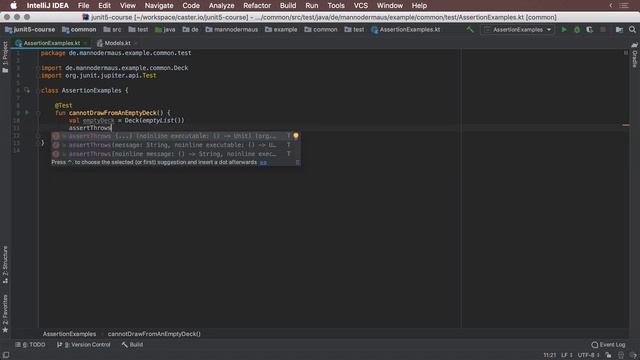 Checking for Exceptions with JUnit 5 смотреть онлайн