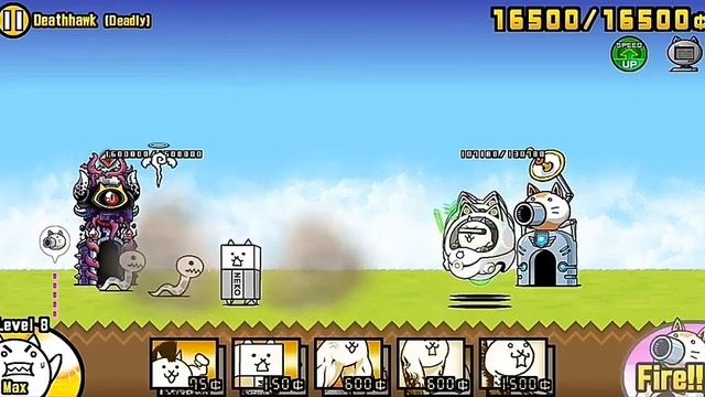 DEATHHAWK IN 15 MINUTES (EASY STRATEGY) [NO MANICS/UBERS] | The battle cats смотреть онлайн