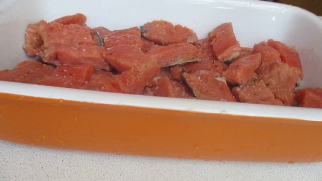 Как приготовить горбушу запечённую в сливках смотреть онлайн